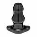 Анальный тоннель Perfect Fit Double Tunnel Plug L, 15 см (черный) 110496 фото 1