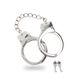 Наручники Taboom Silver Plated BDSM Handcuffs, 6,5 см (серебристый) 34841 фото 1