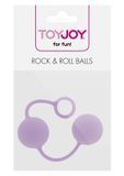 Вагінальні кульки Toy Joy Rock&Roll, 3,5 см (бузковий) 14920 фото