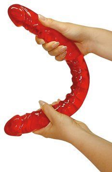 Двосторонній фалоімітатор You2Toys Ultra-Dong, 43 см (червоний) 81644 фото
