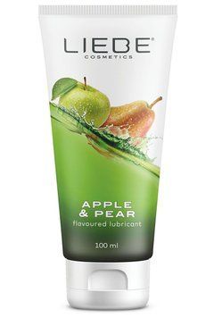 Лубрикант на водной основе Liebe Cosmetics Apple & Pear, 100 мл 47222 фото