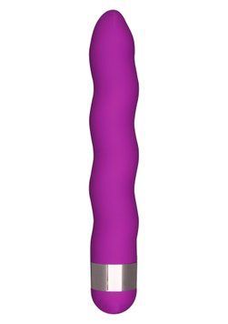 Вибратор ToyJoy Funky Wave, 18 см (фиолетовый) 76456 фото