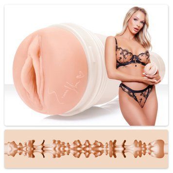 Реалистичный мастурбатор Fleshlight Emma Hix Syrup (телесный) 118396 фото