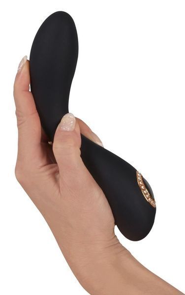 Вібратор для точки G Cleaopatra G-Spot, 19,7 см (чорний) 21076 фото