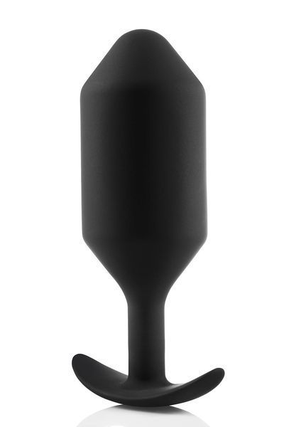 Анальна пробка B-Vibe Snug Plug 6, 16 см (чорний) 104338 фото