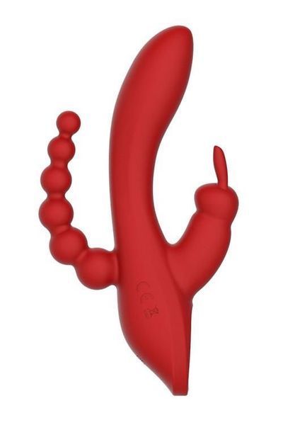 Вібратор-кролик Dream Toys Hera, 21 см (червоний) 16774 фото