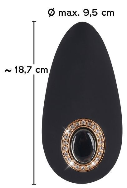 Вибратор для клитора Cleopatra Clitoral Vibrator, 9.5 см (черный) 10537 фото
