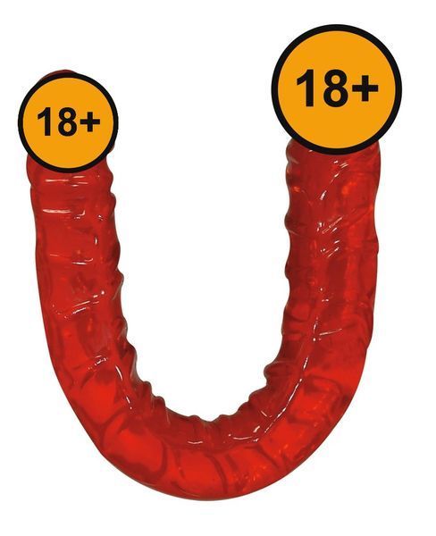 Двухсторонний фаллоимитатор You2Toys Ultra-Dong, 43 см (красный) 81644 фото