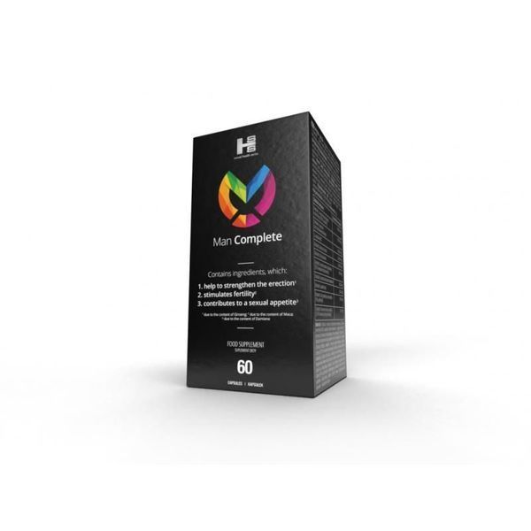 Таблетки для збільшення пеніса Eromed Man Complete, 60 капсул 21094 фото