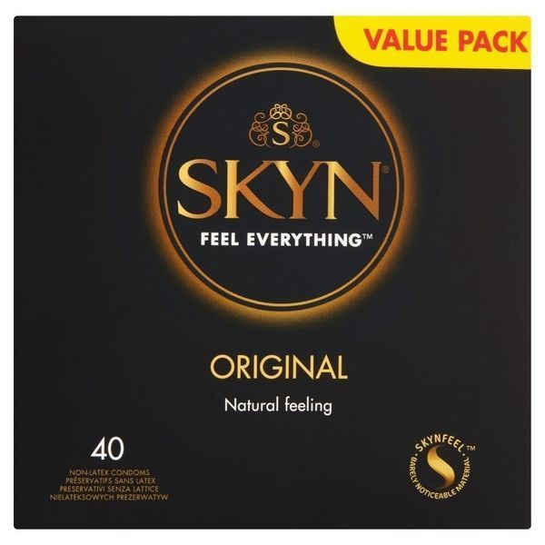 Презервативы ультратонкие Skyn Original безлатексные, 40 шт 26452 фото