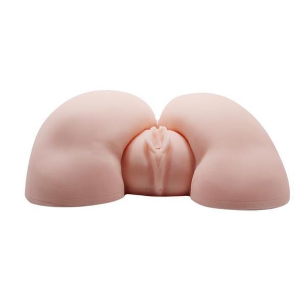 Реалистичный мастурбатор Baile Crazy Bull Realistic Vagina and Ass (телесный) 18066 фото