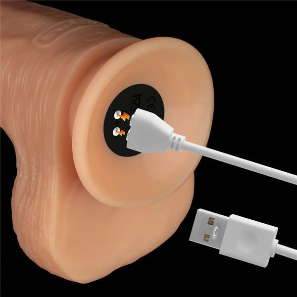 Вібратор Lovetoy Power Basics Cock 11'', 28.3 см (тілесний) 212280 фото