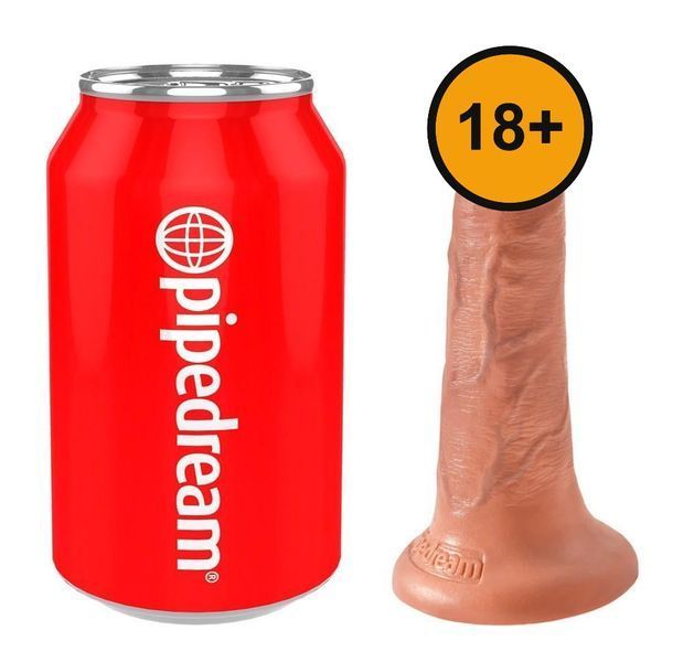 Фаллоимитатор King Cock 5", 14 см (коричневый) 52302 фото