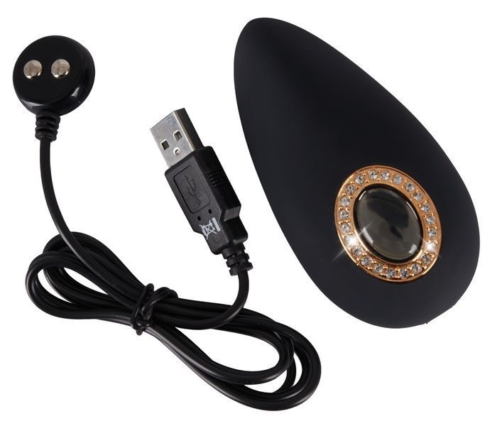 Вибратор для клитора Cleopatra Clitoral Vibrator, 9.5 см (черный) 10537 фото