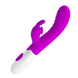 Вибратор-кролик Pretty Love Cerberus Licking Vibrator, 20,6 см (фиолетовый) 43954 фото 2