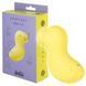 Вакуумний стимулятор клітора Fantasy Ducky, 8,3 см (жовтий) 37006 фото 4