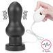 Анальная пробка с вибрацией LoveToy King Sized, 18 см (черный) 28868 фото 5
