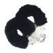 Наручники Ouch! Heavy-duty Fluffy Handcuffs (черный) 62560 фото