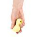 Вакуумний стимулятор клітора Fantasy Ducky, 8,3 см (жовтий) 37006 фото 3