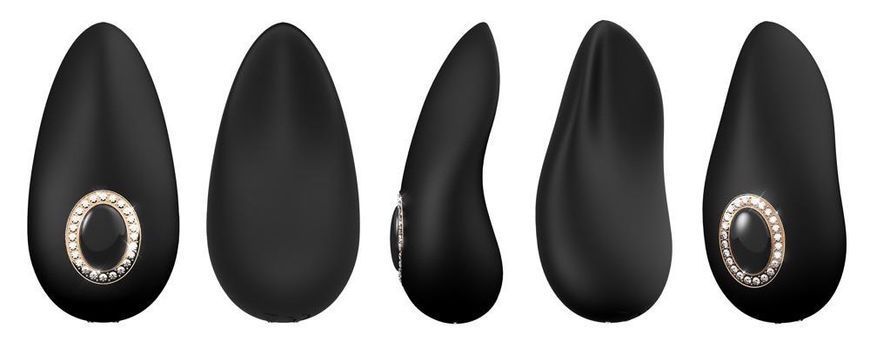 Вибратор для клитора Cleopatra Clitoral Vibrator, 9.5 см (черный) 10537 фото
