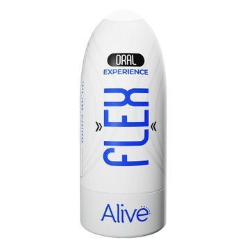 Мастурбатор Alive Flex Oral Experience, 16 см (тілесний) 62284 фото