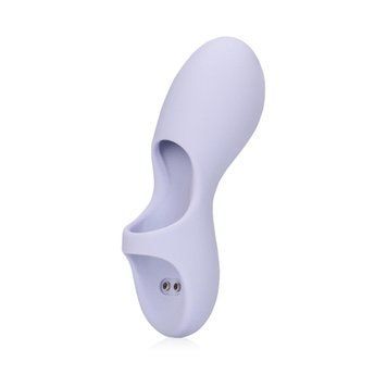 Вібратор на палець Loveline Silicone Finger, 10.7см (бузковий) 61312 фото