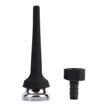 Анальний душ Black Mont Tapered Enema Attachment (чорний) 54412 фото