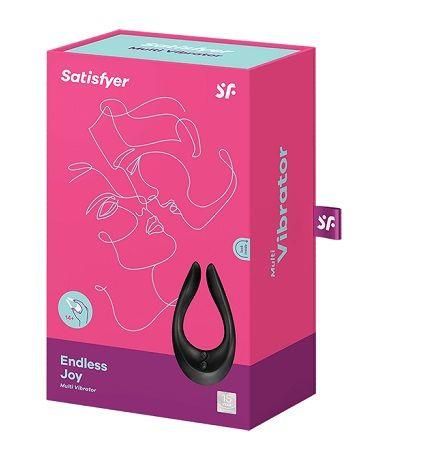 Вібратор Satisfyer Endless Joy, 13,5 см (чорний) 12456 фото