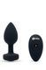 Анальна пробка B-Vibe Vibrating Jewel Plug M/L, 10.5 см (чорний) 104302 фото 1