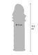 Насадка на пенис ToyJoy Power Stud Sleeve, 15.5 см (голубой) 76518 фото 1
