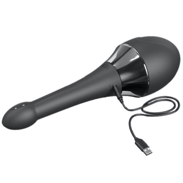 Автоматичний анальний душ з вібрацією Dorcel Douche Mate Pro, 200 мл (чорний) 36314 фото