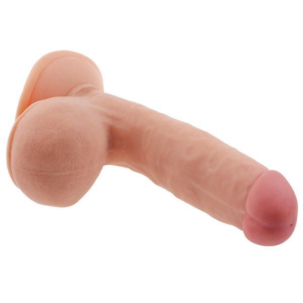 Реалістичний фалоімітатор The Ultra Soft Dude 7.5", 18 см (тілесний) 28344 фото