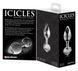 Анальная пробка Icicles Модель 44, 8 см (прозрачный) 77456 фото 4