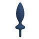 Анальна пробка Mr. Play Butt Plug with Loop L, 15.7 см (синій) 112609_EU фото 3