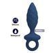 Анальна пробка Mr. Play Butt Plug with Loop L, 15.7 см (синій) 112609_EU фото 2
