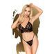 Комплект белья Penthouse Lingerie Double Spice, M/L (чёрный) 21472 фото 1