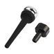 Анальный душ Black Mont Tapered Enema Attachment (черный) 54412 фото 6