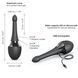 Автоматичний анальний душ з вібрацією Dorcel Douche Mate Pro, 200 мл (чорний) 36314 фото 7
