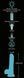 Фалоімітатор Glow in the Dark Silicone Dildo, 20.5 см (блакитний) 81726 фото 5
