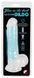 Фалоімітатор Glow in the Dark Silicone Dildo, 20.5 см (блакитний) 81726 фото 6