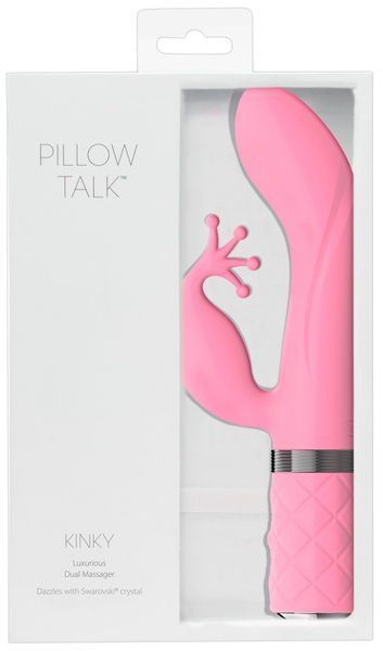 Вібратор-кролик Pillow Talk Kinky, 21,5 см (рожевий) 72000 фото
