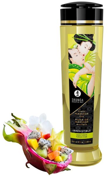 Массажное масло Shunga Erotic Massage Oil Asian Fusion, 240 мл 15119 фото