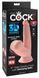 Фаллоимитатор King Cock Plus TDC With 6", 19.5 см (телесный) 55056 фото 6