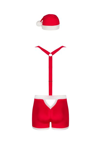 Костюм Санты Obsessive Mr Claus Set, L/XL (красный) 46844 фото