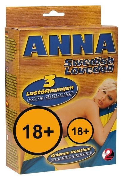 Секс-лялька Orion Anna Swedish Love Doll, 130 см (тілесний) 9485_EU фото
