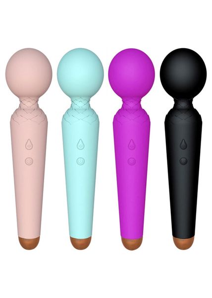 Вибромассажер Rechargeable Power Wand, 19,5 см (розовый) 11102 фото