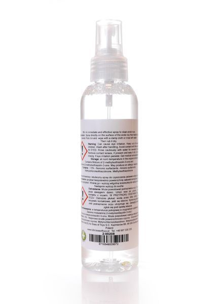 Дезинфицирующий спрей для эротических гаджетов Boss Toy Cleaner, 150 мл 8804 фото