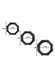 Набор эрекционных колец Hidden Desire Heavy C-Ring Set, 3 шт (черный) 132748 фото 9