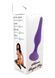 Анальна пробка Boss Silicone Plug Small, 10 см (фіолетовий) 16012 фото 5