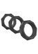 Набор эрекционных колец Hidden Desire Heavy C-Ring Set, 3 шт (черный) 132748 фото 2